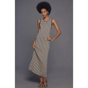 Anthropologie Simon Miller Axon Sleeveless Knit Dress Black Ivory